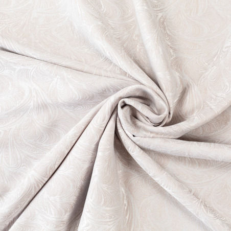 Draperie, JTH 134/1, poliester, maro + gri, semiopac, 280 cm