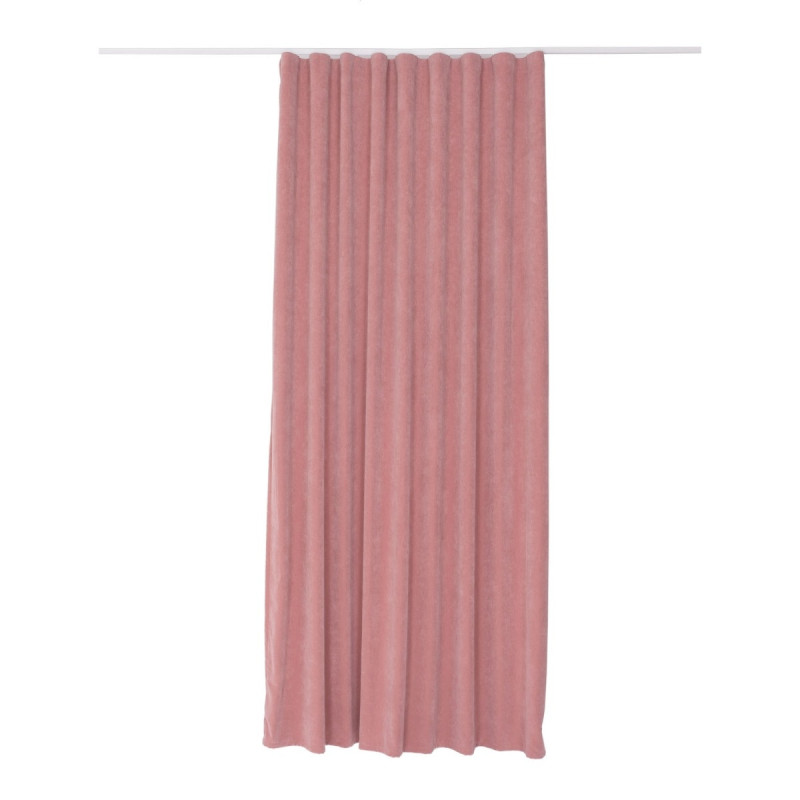 Draperie Mendola Fabrics, model Ponte, Scandi, chenille, roz pudrat, semiopac, 280 cm