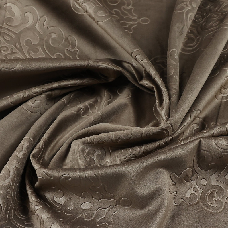 Draperie, YD020/44, poliester, maro, semiopac, 280 cm