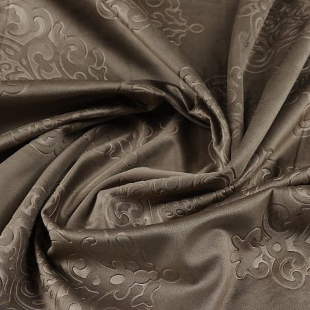Draperie, YD020/44, poliester, maro, semiopac, 280 cm