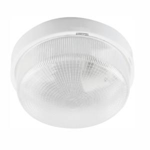 Aplica etansa Hoff, 1 x E27 (max 60W), D 187 mm, IP54, interior / exterior