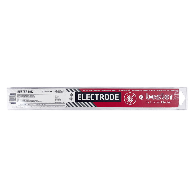 Electrozi pentru sudura otel, Lincoln Electric, Bester 6013, 2 mm, 260 g