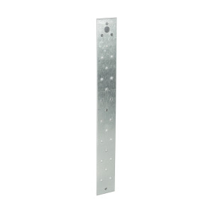 Element de imbinare plat, Vormann 103031 000, pentru constructii lemn, din tabla de otel zincat, 40 x 340 mm