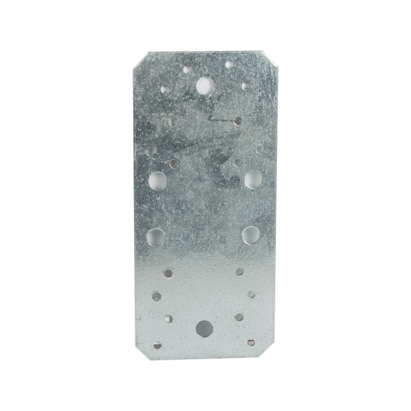 Element de imbinare plat, Vormann 103907 000, pentru constructii lemn, din tabla de otel zincat, 90 x 204 mm