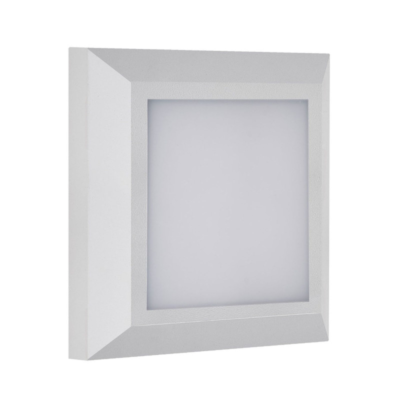Aplica exterior cu LED Pann KL121054, 4W, 440 / 520 / 500lm, lumina calda / neutra / rece, pentru scari, alb, modern