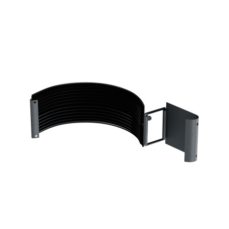 Element imbinare jgheab Bilka, metalic, grafit (RAL 7024), mat, D 125 mm