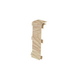 Element imbinare pentru plinta Vilo Esquero 607, platan mexican, 66.6 x 21.9 mm, 2 buc / set