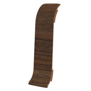 Element imbinare pentru plinta Vilo Flex 528, nuc, 55 x 22 mm, 2 buc/set