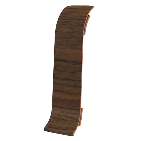 Element imbinare pentru plinta Vilo Flex 528, nuc, 55 x 22 mm, 2 buc/set