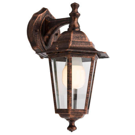 Aplica exterior London 6102C, orientare in jos, 1 x E27, cupru, clasic