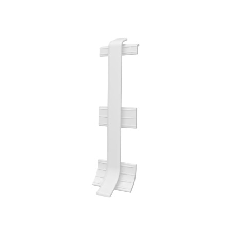 Element imbinare pentru plinta Vilo Linela 401, alb, 80 x 16 mm, 2 buc/set