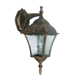 Aplica exterior Toscana 8391, orientare in jos, 1 x E27, auriu, clasic