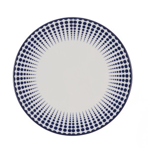 Farfurie desert Monaco Dots 20I67, ceramica, 20 cm