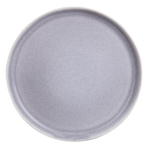 Farfurie intinsa D4112A, portelan, gri, 25 cm