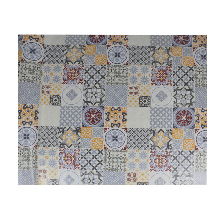 Fata de masa impermeabila Mosaic W0011-2, PVC, latime 140 cm