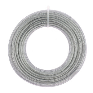 Fir motocoasa Grunman, profesional, profil rotund, PVC cu insertie otel, 2.4 mm x 15 m