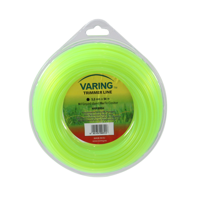 Fir motocoasa Varing NHR300, profil rotund, PVC, 3 mm x 54 m