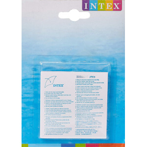 Folie autoadeziva pentru reparat piscine gonflabile, Intex 59631NP, 7 x 7 cm, 6 buc