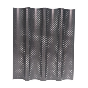 Forma de copt Kasemi 1103573, otel cu acoperire teflon, dreptunghiulara, negru, 32.5 x 38 cm