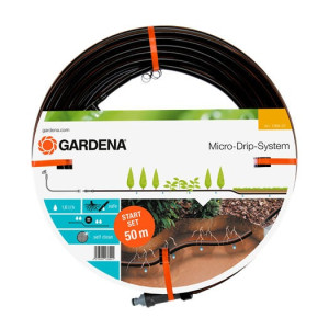 Furtun cu duze,pentru irigatii prin picurare Gardena MI, D 13.7 mm, 50 m