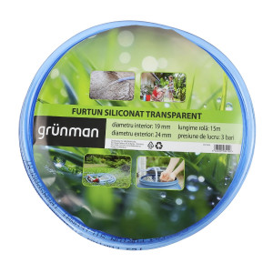 Furtun de gradina, pentru apa, Grunman, 19 mm, rola 15 m