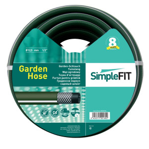 Furtun de gradina, pentru apa, SimpleFit, 12.5 mm, rola 50 m