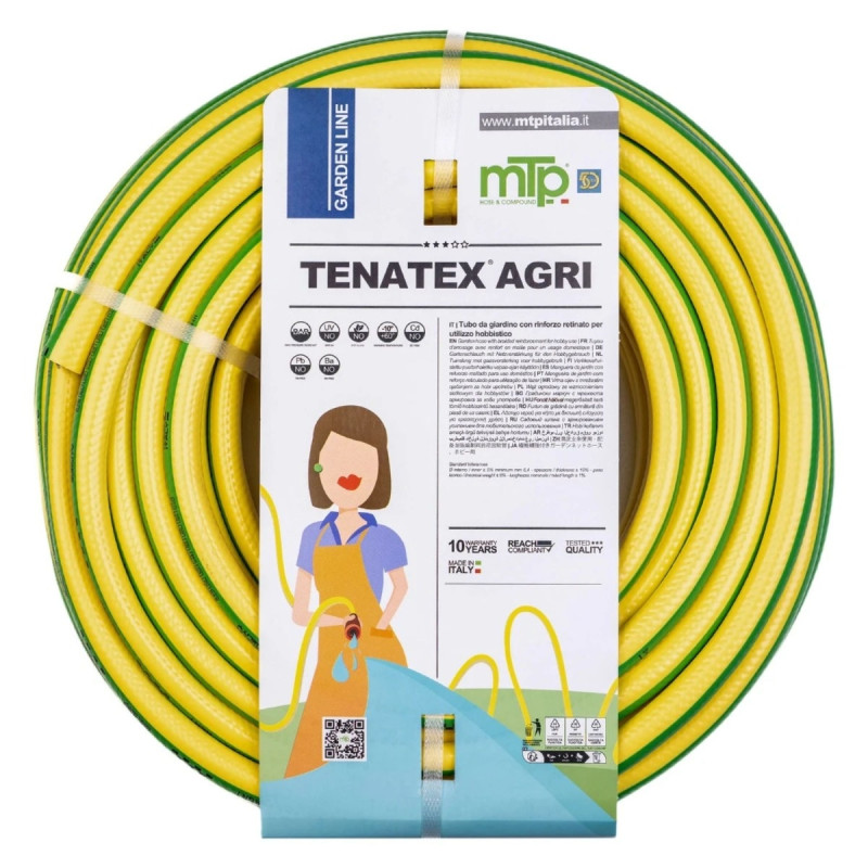 Furtun de gradina, pentru apa, Tenatex 3S, 15 mm, rola 15 m
