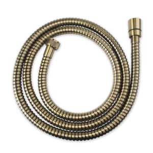 Furtun dus Ferro W34, flexibil, 1.5 m, bronz antichizat