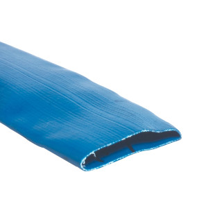 Furtun plat pentru evacuare 0504784, PVC + insertie textila, 3 bar, D 102 mm, rola 50 m