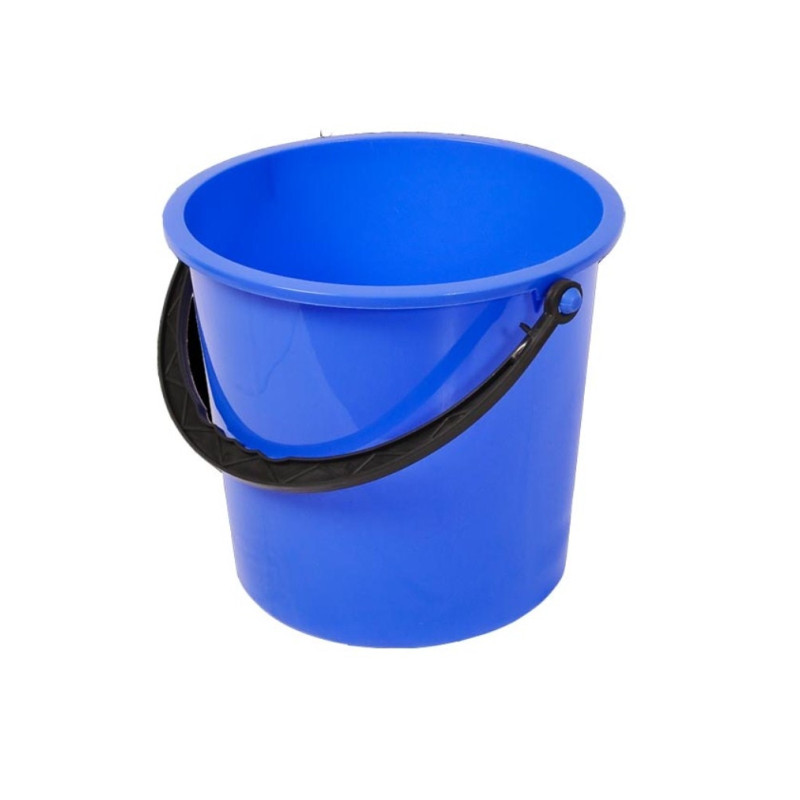 Galeata din plastic, rotunda, diverse culori, 5 L