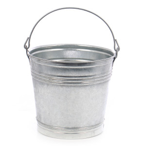 Galeata pentru fantana Lumytools, L 553, tabla zincata, 10 L