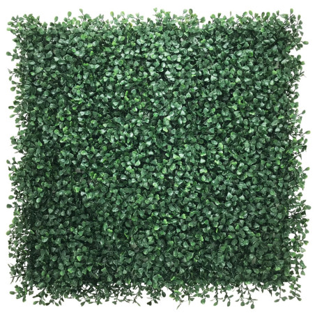 Gard viu artificial / paravan cu frunze imitatie gard viu, Versay, Boxwood, verde, 50 x 50 cm