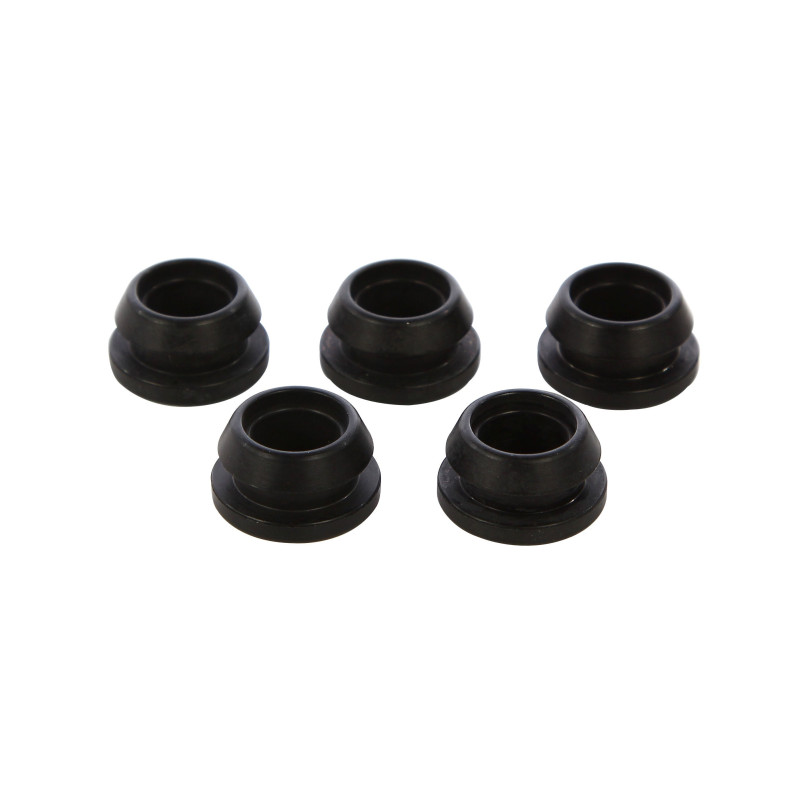 Garnitura pentru banda sau tub pentru irigatii prin picurare, negru, cauciuc, 8 x 14 mm, set 5 buc