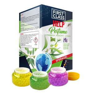 Gel antitantari sfera First Class, citronela, 360 ml