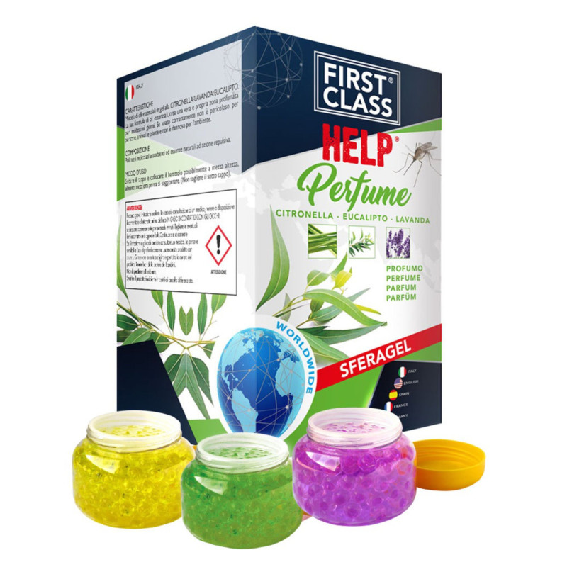 Gel antitantari sfera First Class, citronela, 360 ml