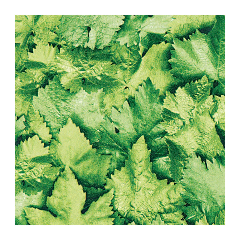 Autocolant decorativ Gekkofix Leaves 10195, verde, 0.45 m