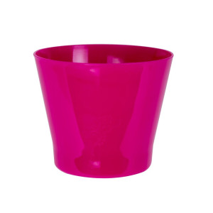 Ghiveci din plastic Zinnia, fucsia D 9.5 cm