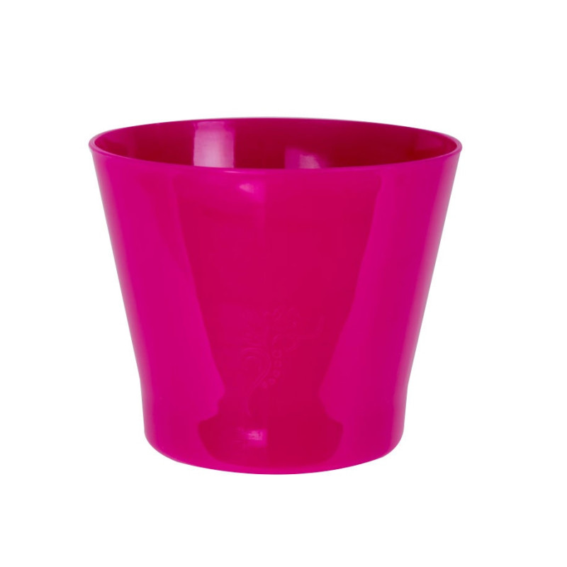 Ghiveci din plastic Zinnia, fucsia D 9.5 cm