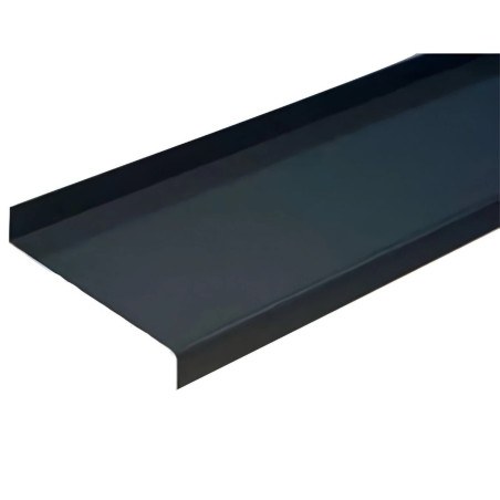 Glaf aluminiu exterior pentru ferestre, gri antracit, 15 x 300 x 0.1 cm