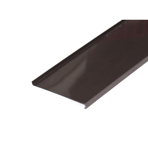 Glaf aluminiu exterior pentru ferestre, maro RAL 8019, 30 x 300 x 0.13 cm