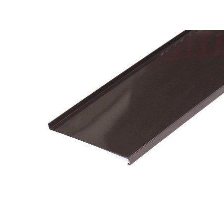 Glaf aluminiu exterior pentru ferestre, maro RAL 8019, 30 x 300 x 0.13 cm