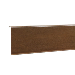 Glaf aluminiu exterior pentru ferestre, nuc, 15 x 150 x 0.1 cm