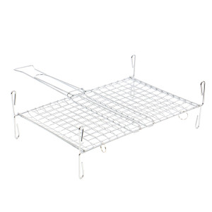 Gratar pentru hamburger Landmann, metal, 40 x 27 x 7 cm