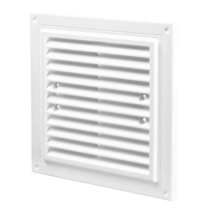Grila patrata, pentru ventilatie, Vents MV 175x175S, 175 x 175 mm