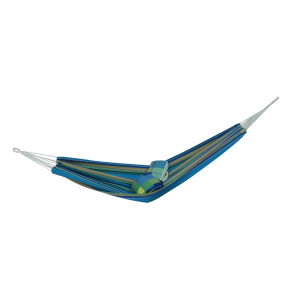 Hamac D60002, albastru cu dungi, 100 x 200 cm