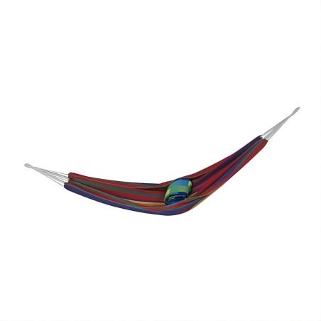 Hamac D60002, rosu cu dungi, 100 x 200 cm