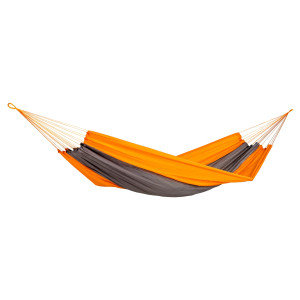Hamac Traveller Techno, gri + portocaliu, 220 x 140 cm