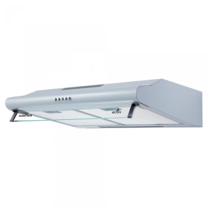 Hota clasica Albatros H10A Eco+, 204.1 mc/h, 1 motor, 49 W, latime 60 cm, tehnologie Eco+, filtru metalic dublu caseta, geam rab