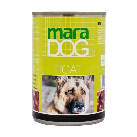 Hrana umeda caini, Maradog, conserva 415 g, talie mare, adult, ficat