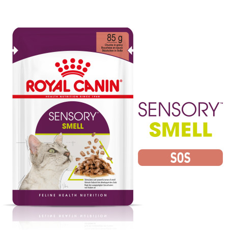 Hrana umeda pisica Sensory Smell Adult, in sos, 85 g